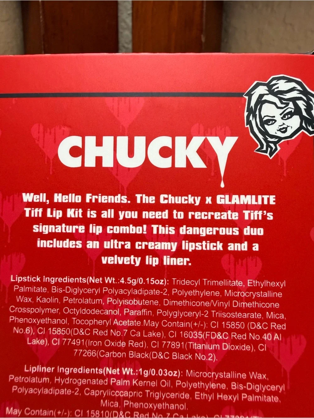 🔹New…Chucky x Glamlite 